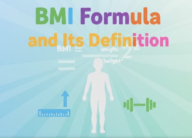 BMi basic formula and its definitions with 4 major category