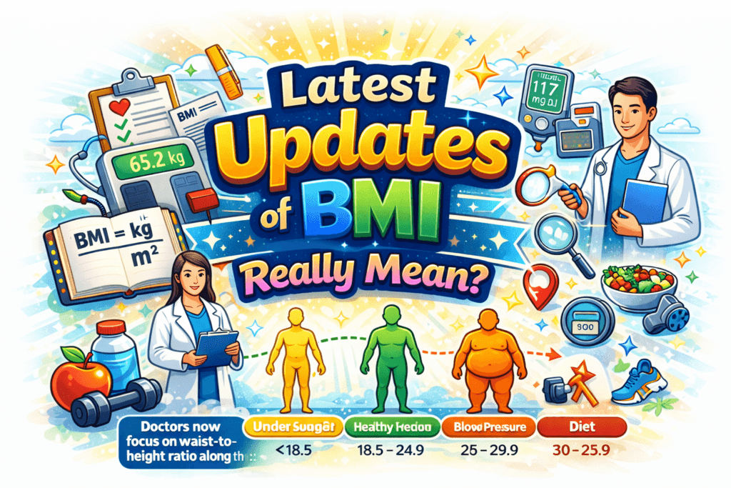 Get real updates of BMI and what BMI really means now