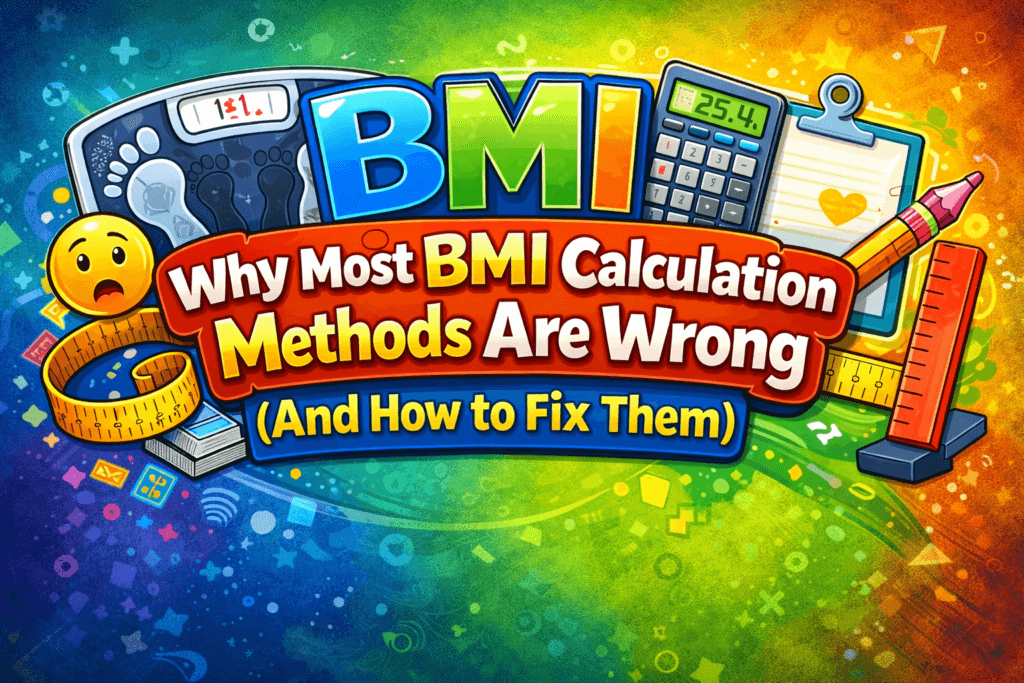 Why most BMI calculations become wrong and what their solutions