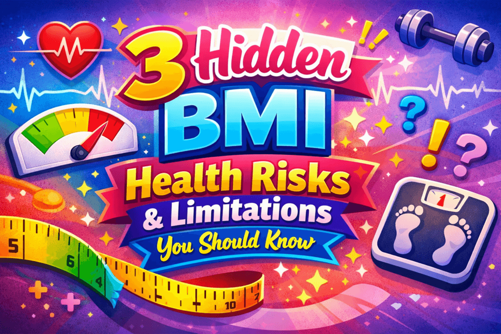 3 hidden BMI health risks for body and limitations of the BMI