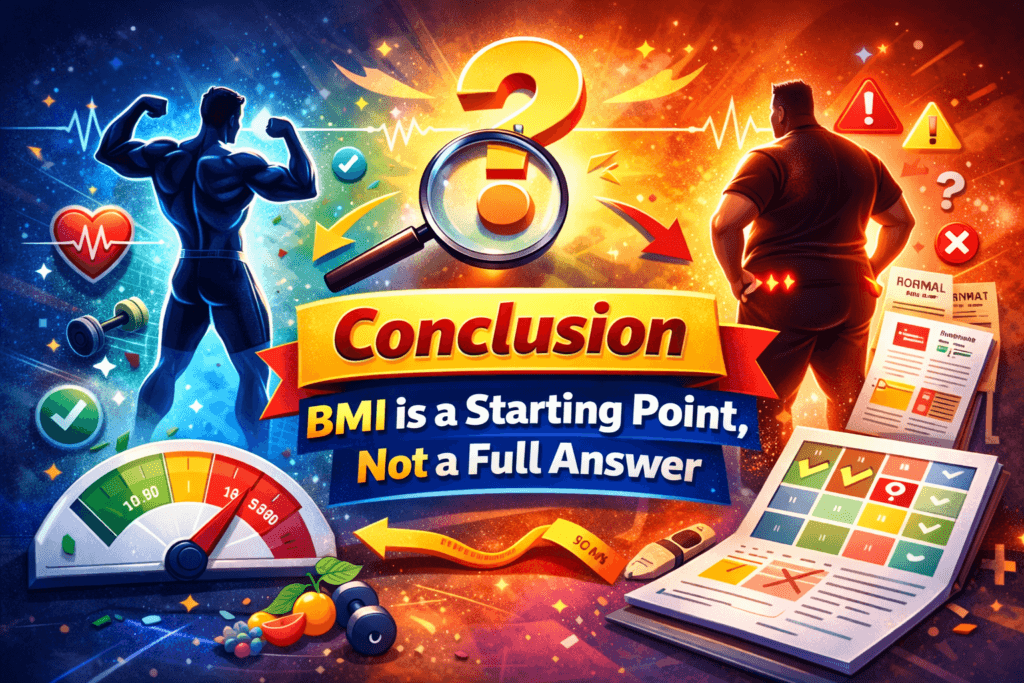 BMI is a number and it is not a final judgment.