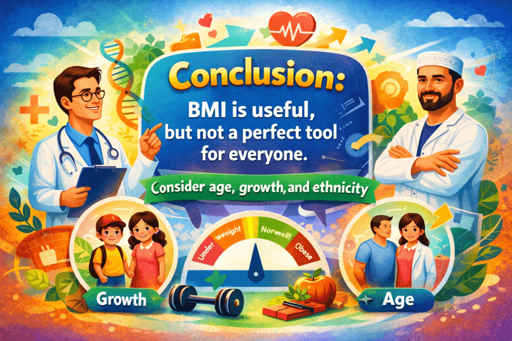 BMI is just a basic tool; it is not a perfect tool for everyone.